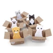 1pcs/Lot CAT Memo Pad Planner Sticky Note Paper Sticker Korean School Offices Stationery Supplies 2024 - buy cheap