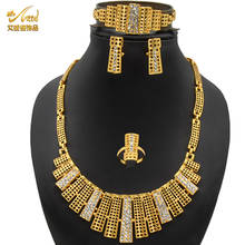 ANIID Jewelery Sets Womens Necklaces Jewelry Ethiopian Wedding Pakistani Traditional 2021 Luxury Brands Gold Plated African 24K 2024 - buy cheap