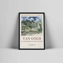 Vincent van Gogh print, Original French Exhibition Poster "Van Gogh Et Les Peintres d'Auvers-Sur-Oise" at the Ora 2024 - buy cheap