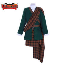 Disfraz de la leyenda de la TV Outlander para hombre, Traje a cuadros marrones, a medida, H001, temporada 1 2024 - compra barato