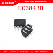 10PCS  UC3843BN UC38438N UC3843B DIP-8 New current mode PWM modulation controller 2024 - buy cheap