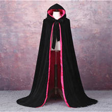Elegant Velvet Outdoor Wedding cloak Wedding Jackets Vintage Cloak Capes Black Women Bridal Coat Hooded Wedding Accessories 2024 - buy cheap