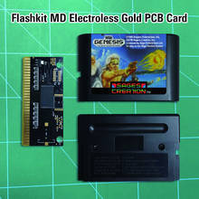 Shadow Blasters - Flashkit MD Electroless Gold PCB Card 16 bit MD Games Cartridge For MegaDrive Genesis console 2024 - buy cheap