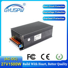 Single Output Power supply DC27V 55.6A 1500w Power Source Driver 220V 110V AC to DC 27V SMPS For led Light CNC cctv 3d printer 2024 - buy cheap