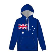 AUSTRALIA pullover custom made name number fashion black white navy blue logo aus country sweatshirt nation au clothes flag top 2024 - buy cheap