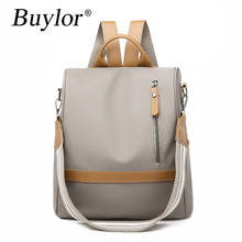 Buylor Women Backpack Ladies Large Capacity Waterproof Anti-Theft Oxford Backpack High Quality Backpack Female Fashion Backpack 2024 - buy cheap
