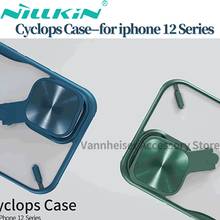 Nillkin-capa anti-queda de lente para iphone 12 pro max, capa para celular de tpu, pc, protetor de telefone 2024 - compre barato