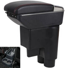 For Chevrolet Niva armrest box armrest universal car center console modification accessories double raised with USB 2024 - buy cheap