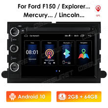 Автомобильный плеер 2 Din Android GPS для Ford F150 F350 Focus E150 Fusion Explorer Escape Edge радио Wi-Fi стерео Мультимедиа 2024 - купить недорого