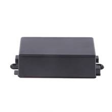 Caja de Proyecto de carcasa electrónica de plástico impermeable, conector negro de 65x38x22mm 2024 - compra barato