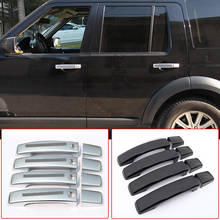 Car Door Handle Decorative Cover For Land Rover Range Rover Sport Discovery 4 LR4 Freelander 2 Auto Stickers Accessory With logo 2024 - buy cheap