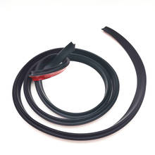 1.8M Rubber Car Front Windshield Seal Strip Trim Water Air Deflector Spoiler 2024 - buy cheap