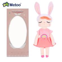 Metoo-muñeco de peluche de Angela Rabbit en caja para niños y niñas, animales de peluche, suave, de dibujos animados 2024 - compra barato