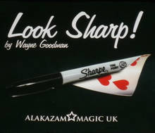 Look Sharp (DVD + трюк) магические трюки крупным планом магический маркер ручка к выбранной подписанной карте Магика иллюзия, трюк, реквизит аксессуары 2024 - купить недорого