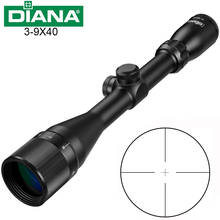 Tactical DIANA 3-9X40 AO Hunting Riflescope One Tube Cross Dot Reticle Optical Sight Hunting Rifle Scope with Free Mounts 2024 - buy cheap