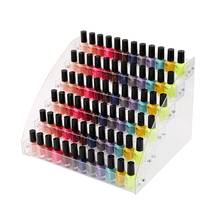 Multi-layer Nail Polish Holder Box Organizer Multi-functional Transparent Acrylic Lipstick Cosmetics Display Rack Stand 2024 - buy cheap