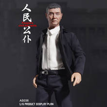 In Stock 1/6 Male Solider Figure Public Servants Suite Da Kang Secretary Head Clothes Suit for 12'' Body 2024 - buy cheap