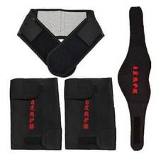 Set Tourmaline Self-heating Magnetic Therapy Knee Pad Neck Belt and Back Waist Support Brace Massager Thermal Protection 2024 - buy cheap