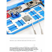 MIJING-accesorio PCB 12 en 1 para reparación de placa base, accesorio para iPhone 5S / 6 / 6S / 6SP / 7 / 7P / 8 / 8P/XR, plataforma de mantenimiento 2024 - compra barato