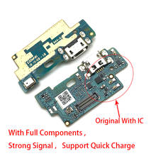 Новинка для ASUS Zenfone MAX M1 ZB555KL USB-разъем для подключения зарядного устройства Док-станция гнездо с микрофоном гибкий кабель 2024 - купить недорого