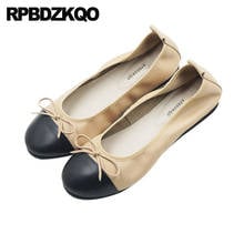 Bailarinas de punta redonda para mujer, zapatos de diseñador de talla grande, sin cordones, 10 pequeñas, 11, primavera y otoño, China, 2021 2024 - compra barato