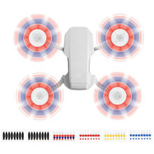 Lâminas coloridas de baixo ruído 4726f, 2 pares de liberação rápida para drone dji mavic mini, acessórios 2024 - compre barato