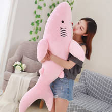 50/70/80/100cm Giant Shark Plush Shark Whale Stuffed Fish Ocean Animals Kawaii Doll Toys For Children Kids Cartoon Toy Gift 2024 - buy cheap