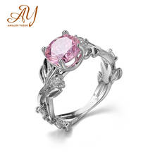 Anillos Yuzuk 925 Silver Jewelry Topaz Gemstone Rings For Women Engagement Wedding Fine Jewelry Aneis De Prata Bijoux 2024 - buy cheap