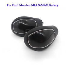 Ручка переключения передач для автомобиля Ford Mondeo Mk4 S-MAX Galaxy, новая полностью кожаная ручка для автоматической коробки передач 2024 - купить недорого