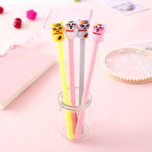 40 pcs/lot Kawaii Lucky Cat Gel Pen Cute 0.5 mm black Ink signature Pen Promotional Gift Stationery School Supplies 2024 - buy cheap