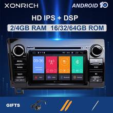 Xonrich Car Multimedia Player 2 Din Android 10 For Toyota Tundra Sequoia 2007 2008 2009 2010 2011 2012 2013 DVD Autoradio Wifi 2024 - buy cheap