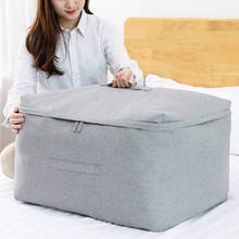 New Large Capacity Bedding Item Packing Bag Move House Clothes Storage Bag Wardrobe Handles Clothes Organizer Dirty Quilt Pouch 2024 - buy cheap