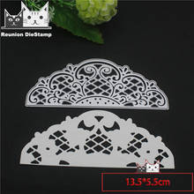 Reunion lace border 2020 Metal Cutting Dies DIY Scrapbooking Paper Photo Album Crafts Knife Mould Card Embossing Mold Stencils 2024 - buy cheap