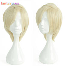 A3! Autumn Sakyo Furuichi Cosplay Short Heat Resistant Synthetic Hair+Free Wig Cap Halloween Party 2024 - buy cheap