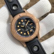 STEELDIVE 62Mas Dive Mens Automatic Watches,Bronze Men Mechanical Watch 300m Waterproof Wristwatch BGW9 Luminous Sapphire Mirror 2024 - buy cheap