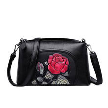 Women Leather Messenger Bags Small Crossbody Bags For Women Sac a Main Flowers Shoulder Bags Female Envelope Bag Lady Clutch Bag 2024 - buy cheap
