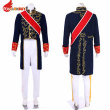 Costumebuy японский евро-министр Косплэй костюм имперский придворное платье парадная куртка, одежда для мальчиков в стиле военной формы, Для мужчин's костюм Индивидуальный заказ 2024 - купить недорого