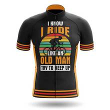 Sptgrvo camisa retrô para ciclismo, camiseta masculina respirável de verão com manga curta para ciclismo, 2020 2024 - compre barato