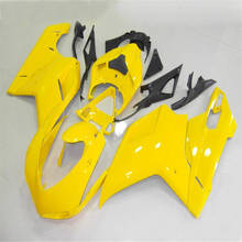 High quality New ABS Mold motorcycle Fairings Fit For DUCATI 848 1098 1198 07 08 09 10 11 2007 2011 Fairing bodywork yellow 2024 - buy cheap