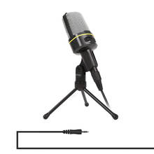 3.5mm Desktop Mic Professional Studio Microphone Broadcasting Condenser Mic With Desktop Tripod for PC YouTube Gaming Recording 2024 - buy cheap