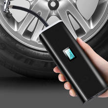 Воздушный насос для автомобиля, 150psi, портативный электрический компрессор для шин, умный Аккумуляторный насос для автомобильных покрышек с USB, аварийное освещение 2024 - купить недорого