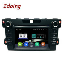 Idoing 2Din Steering Wheel Android 10.0 Fit mazda cx-7 CX 7 CX7 Car DVD Player 8Core 4G+64G GPS Navigation IPS Screen WiFi OBD2 2024 - buy cheap
