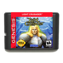 Light Crusader NTSC-USA 16 bit MD Game Card For Sega Mega Drive For Genesis 2024 - buy cheap