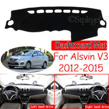 for Changan Alsvin V3 2012 2013 2014 2015 Anti-Slip Mat Dashboard Pad Sunshade Dashmat Protect Carpet Anti-UV Car Accessories 2024 - buy cheap