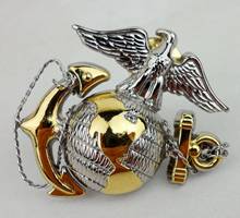 tomwang2012. METAL USMC OFFICER CAP BADGE US MARINE CAP BADGE PIN-360 2024 - buy cheap