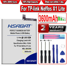 HSABAT 3000 мАч NBL-38A2500 батарея для TP-link Neffos X1 Lite TP904A TP904C в наличии 2024 - купить недорого