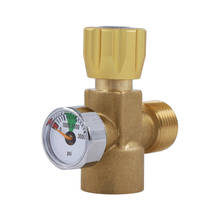 Hpat novo adaptador de recarga em bronze, adaptador de conector regulador de gás din 477/dimensionado ou cga320 para fabricante de refrigerantes tanque de co2 2024 - compre barato