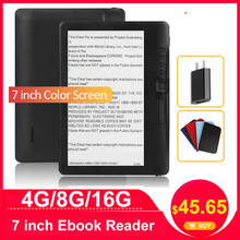 читатель электронной книги 4G/8G/16G 7 дюймовый читатель Ebook LCD Цвет нойекиновая поддержка Русского на складе 2024 - купить недорого