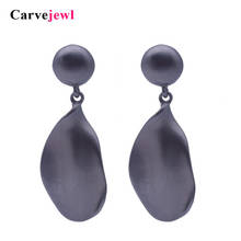 Carvejewl post earrings bumpy irregular round dangle earrings for women jewelry girl gift new fashion unique pendant earring 2024 - buy cheap