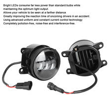 2pcs 4inch 20W High Power Fog Light LED Dual Color Lamp Car Accessories Fit for Honda 2024 - buy cheap